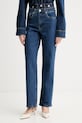Gestuz jeansy straight damskie niebieski 10911018