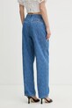 Odzież Luisa Spagnoli jeansy relaxed fit damskie Allieva 542992 niebieski