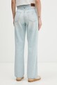 Oblačila Guess Jeans straight kavbojke ženske W6GA98.D6533 modra