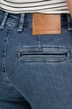 United Colors of Benetton jeansy chino damskie niebieski 4LCBDF0B8