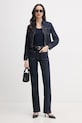 United Colors of Benetton flare traperice za žene 4S90DF0AX mornarsko plava SS26