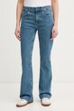 United Colors of Benetton bootcut džíny dámské modrá 4VNZDF0AR