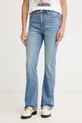 Calvin Klein Jeans rifle flare dámske modrá LV047F665G