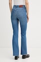Odzież Calvin Klein Jeans jeansy skinny damskie LV047F666G niebieski
