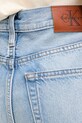 Calvin Klein Jeans jeansy barrel damskie niebieski LV047F684G