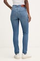 Oblečenie Calvin Klein Jeans rifle skinny dámske LV047F704G modrá