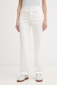 Calvin Klein Jeans rifle straight dámske biela LV047F712G