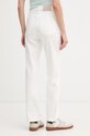 Oblečenie Calvin Klein Jeans rifle straight dámske LV047F712G biela