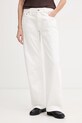Calvin Klein Jeans rifle rovné dámske biela LV047F717G