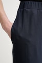 Marc O'Polo spodnie straight damskie z wiskozy granatowy 5000009629