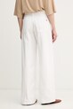 Odjeća Tommy Hilfiger wide leg traperice za žene WW0WW48576 bijela