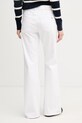 Abbigliamento Tommy Hilfiger flare da donna WW0WW49655 bianco