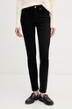 Tommy Hilfiger blugi skinny pentru femei negru WW0WW50626