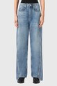 AllSaints jeansy barrel damskie FRANKIE niebieski W055EE