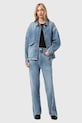 AllSaints jeansy barrel damskie FRANKIE W055EE niebieski