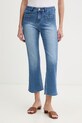 Gaudi jeansy flare damskie niebieski 611BD26014