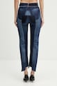 Odzież Vetements Iconic Cut-up jeansy straight damskie WE76DP343N3 niebieski
