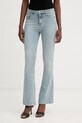 Guess jeansy flare damskie niebieski W6GA0L.D0723