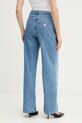 Odzież Guess jeansy wide leg damskie W6GA1A.D0696 niebieski