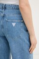 Guess jeansy wide leg damskie niebieski W6GA1A.D0696