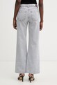 Odzież Guess jeansy wide leg damskie W6GA1A.D0711 szary