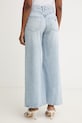 Odzież Guess jeansy wide leg damskie W6GA82.D0697 niebieski