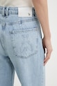 Patrizia Pepe jeansy straight damskie niebieski 2P1772.D070