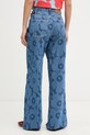 Одежда Marimekko джинсы wide leg женские 095183 голубой