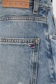 Tommy Jeans jeansy relaxed fit damskie niebieski DW0DW22378