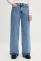Tommy Jeans дънки wide leg дамски син DW0DW22641