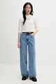 Tommy Jeans дънки wide leg дамски DW0DW22641 син SS26