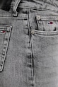 Tommy Jeans jeansy slim fit damskie szary DW0DW22653