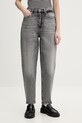 Tommy Jeans jeansy mom fit damskie szary DW0DW22658