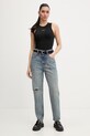 Tommy Jeans jeansy damskie DW0DW22675 niebieski SS26