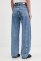 Odzież Tommy Jeans jeansy barrel damskie DW0DW22676 niebieski