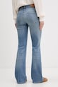 Oblečení Tommy Jeans flare džíny dámské DW0DW22683 modrá