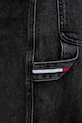 Tommy Jeans jeansy straight damskie czarny DW0DW22713