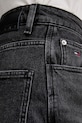Tommy Jeans jeansy straight damskie DW0DW22713 czarny