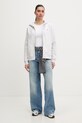 Tommy Jeans jeansy wide leg damskie DW0DW22746 niebieski SS26