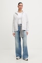 Tommy Jeans jeansy wide leg damskie DW0DW22746 niebieski SS26