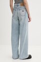 Odzież Tommy Jeans jeansy wide leg damskie DW0DW23027 niebieski