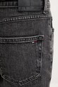 Tommy Jeans jeansy straight damskie szary DW0DW23045