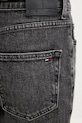 Tommy Jeans jeansy straight damskie szary DW0DW23045