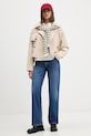 Tommy Jeans jeansy straight damskie DW0DW23046 granatowy SS26