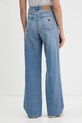 Odzież Tommy Jeans jeansy wide leg damskie DW0DW23332 niebieski