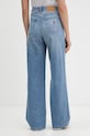 Odzież Tommy Jeans jeansy wide leg damskie DW0DW23332 niebieski