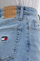Tommy Jeans jeansy wide leg damskie niebieski DW0DW23332