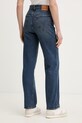 Odzież Levi's jeansy straight damskie RIBCAGE STRAIGHT ANKLE 72693.0281 granatowy