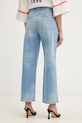Odzież Just Cavalli jeansy straight damskie 80PAB5S7.CDWCF niebieski