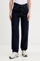 Dickies jeansy relaxed fit damskie granatowy DK0A883LRIN1